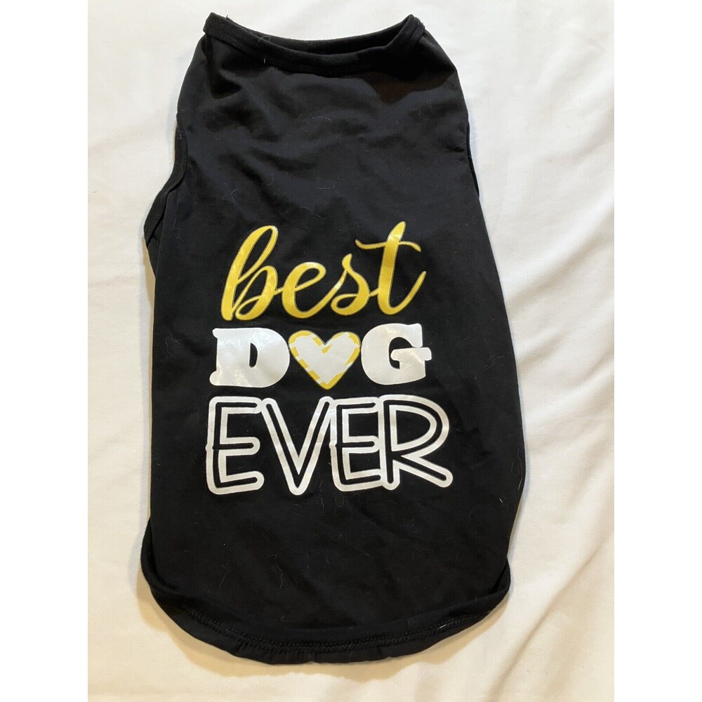 Best Dog Ever TShirt Clothes For Pet Dog Clothing Apparel Summer Clothing